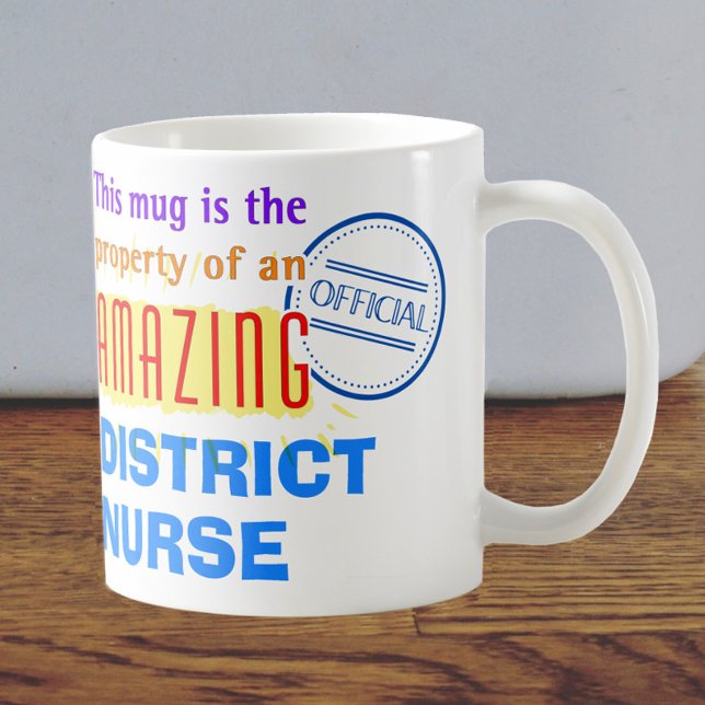 Egendom i Fantastisk District Nurse Kaffemugg (Skapare uppladdad)