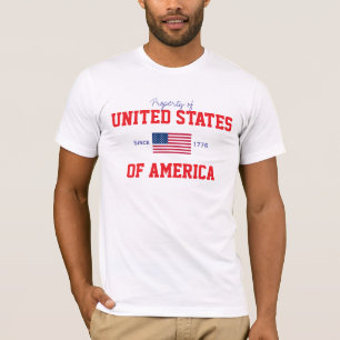 Egendom i Förenta staterna Shirt T
