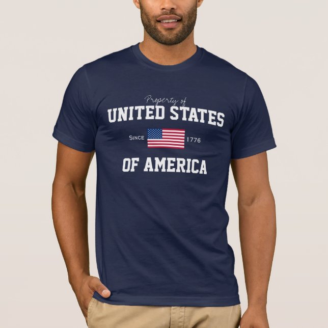 Egendom i Förenta staterna Shirt T (Framsida)