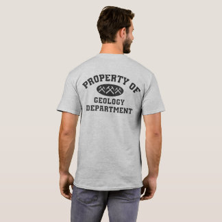 Egendom i Geologiavdelningen Shirt T
