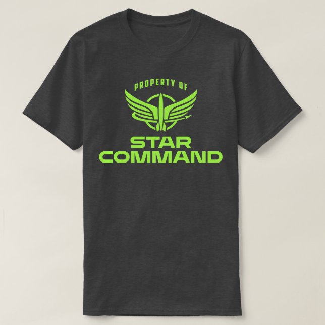 Egendom i kommando t shirt (Design framsida)