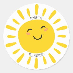 Egendom i Lärarens solsken Namn Runt Klistermärke