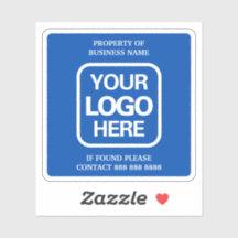 Egendom i Logotypen för företag - enkelt Modern Bl