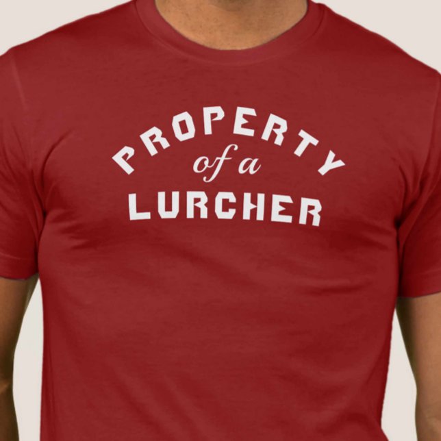 Egendom i Lurcher T Shirt (Skapare uppladdad)