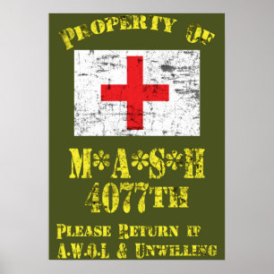 Egendom i Mash 4077:e Poster