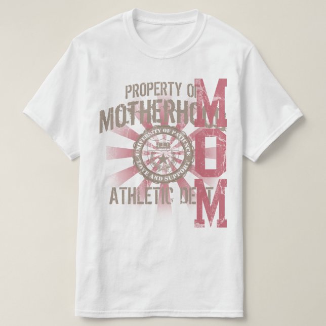 Egendom i Moderskap fritidshuset Mamma T-Shirts (Design framsida)