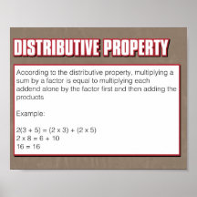 Egendom i numbers- Distributive Egendom