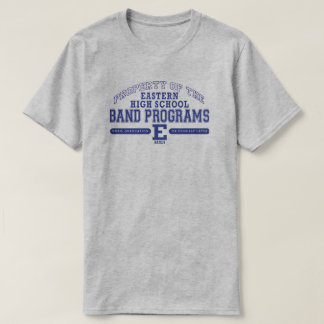 Egendom i Östra High School Band-program T Shirt