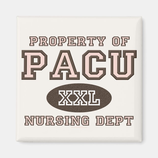 Egendom i PACU Nursing Dept Nurse Magnet (Framsidan)