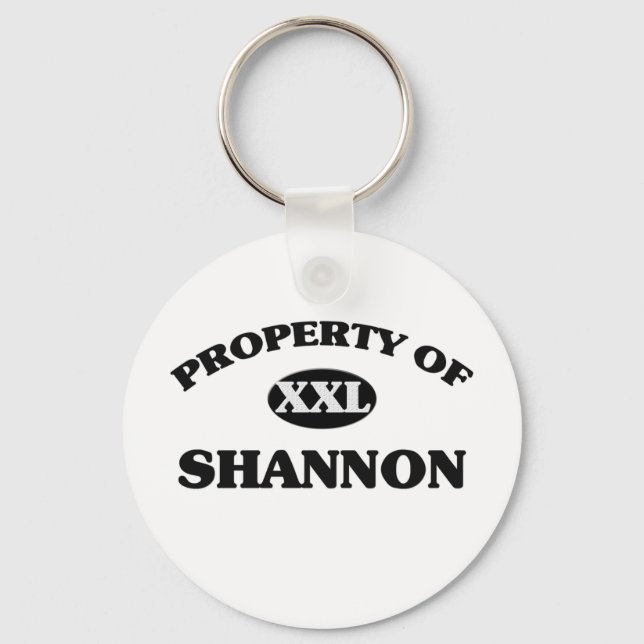 EGENDOM i SHANNON Nyckelring (Framsida)