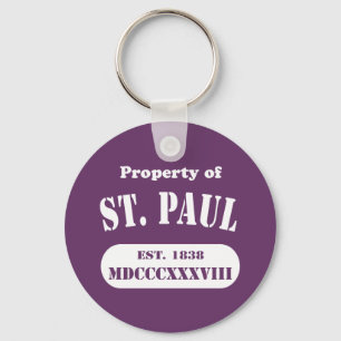 Egendom i St. Paul Nyckelring