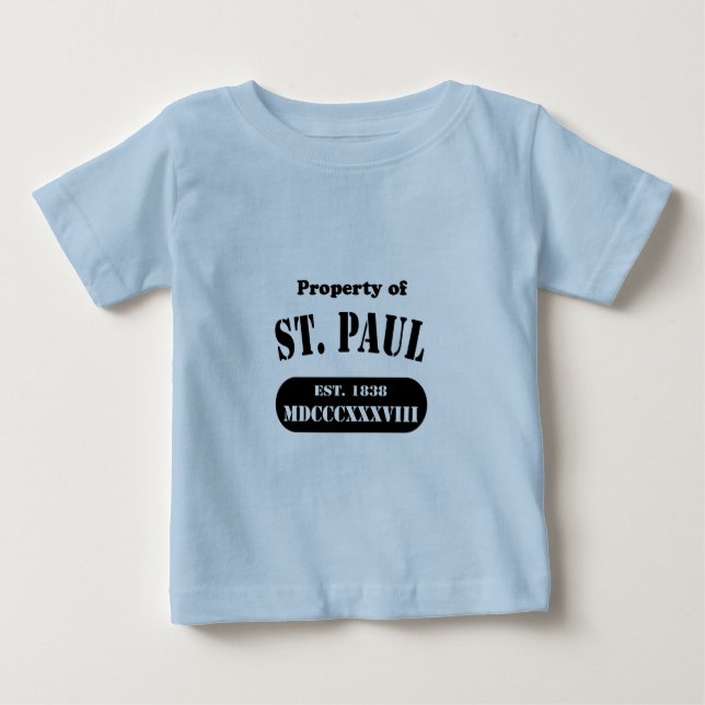 Egendom i St. Paul T-shirt (Framsida)