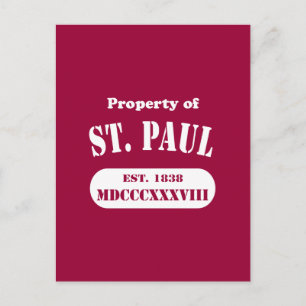 Egendom i St. Paul Vykort