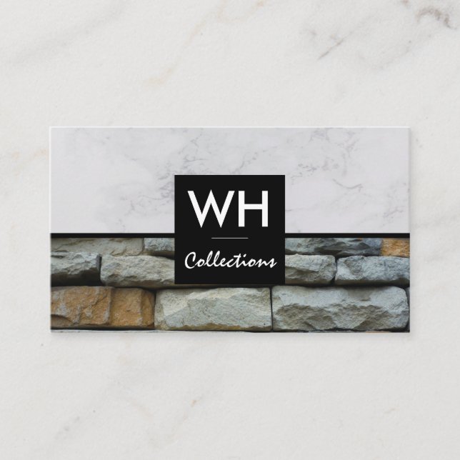 Egendom Investment | Real Gods Visitkort (Framsida)