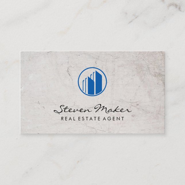 Egendom Management | Real Gods Agent Visitkort (Framsida)