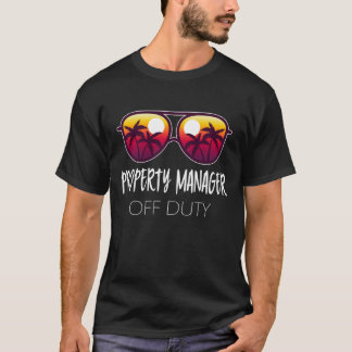 Egendom Manager av tjänst T Shirt