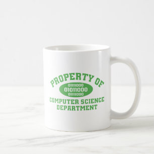 Egendom of Computer Science Department (grönt) Kaffemugg