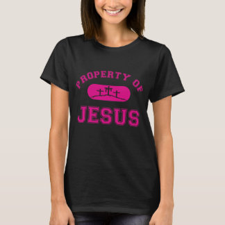 "Egendom of Jesus" Shirt | Rosa Christian Faith T