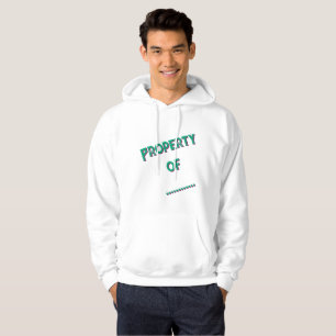 "Egendom" Personlig Herr Hoodie