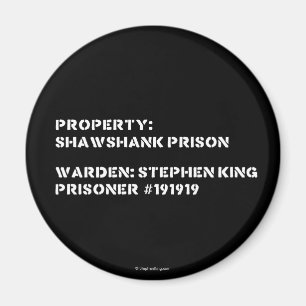 Egendom: Shawshank fängelse Magnet