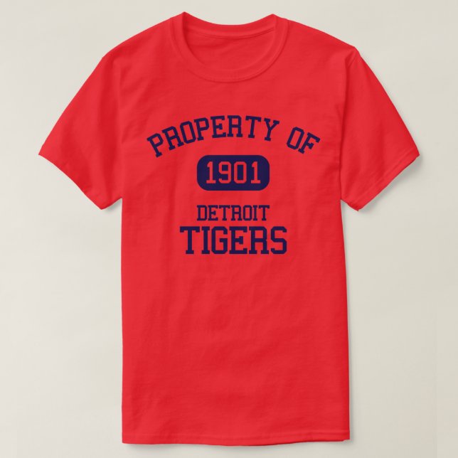 Egendom Tigers T Shirt (Design framsida)