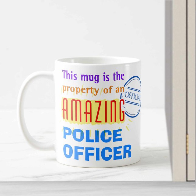 Egendom till Fantastisk polistjänsteman Kaffemugg (Skapare uppladdad)