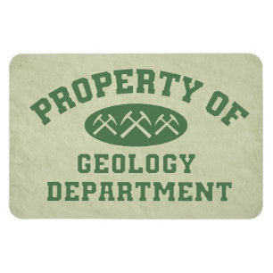 Egendom vid geologidepartementet magnet