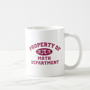 Egendom vid Math-departementet Kaffemugg