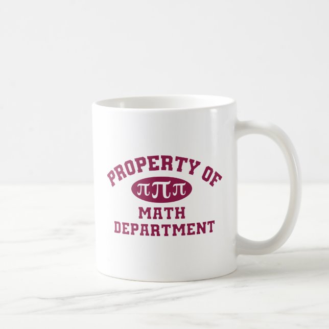 Egendom vid Math-departementet Kaffemugg (Höger)