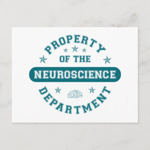 Egendom vid Neuroscience-avdelningen Vykort