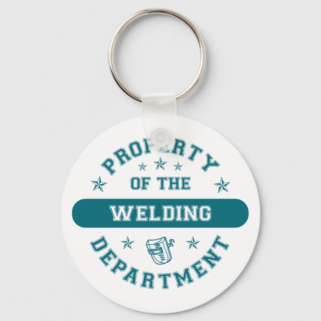 Egendom vid Welding Department Nyckelring (Framsida)