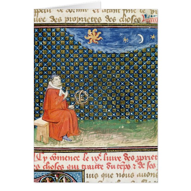 Egendomar av himmlen hälsningskort (Framsidan)