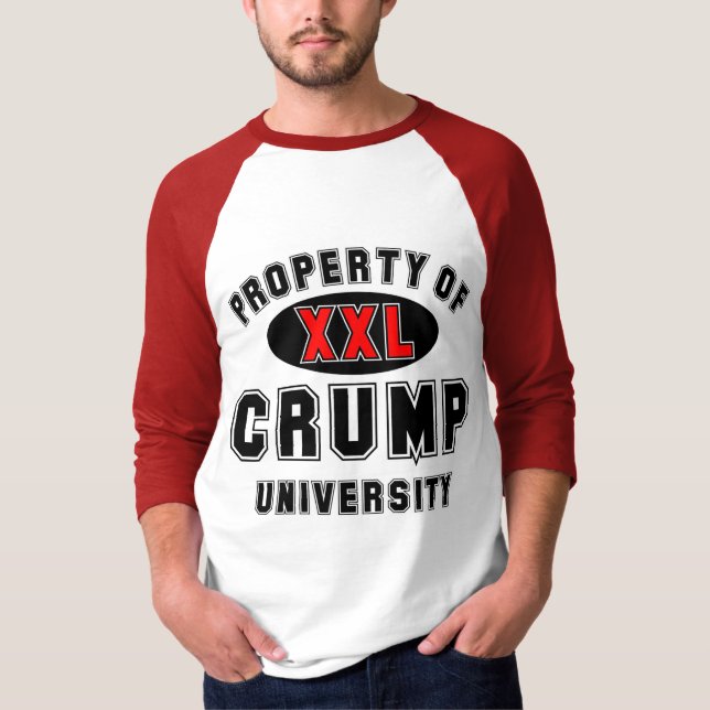 Egendomen av Crump universiteten Tee Shirt (Framsida)