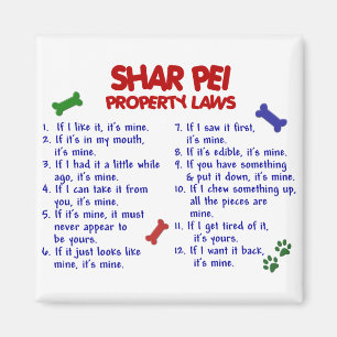 Egendomlagar 2 för SHAR PEI Magnet