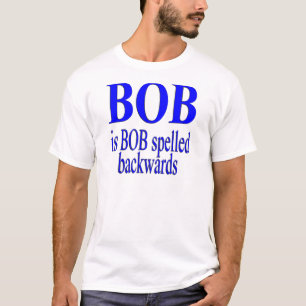 Egennamn är egennamn tillbaka tee shirt