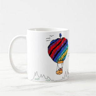 Egennamn ballong kaffemugg