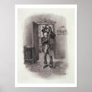 Egennamn Cratchit och mycket små Tim, från Poster