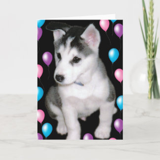 Egennamn och ballonger kort