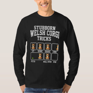 Egensinnig Cardigan Welsh Corgi Hundtricks Hund Kä T Shirt