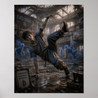 Egensinnighet / Breakdancer / Köpcentrum i ruiner Poster