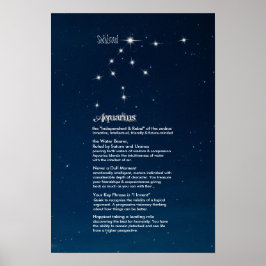 Egenskaper hos akvarier Poster