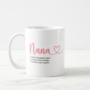 Egenskaper hos Best Grandma Nana Mors dag Kaffemugg