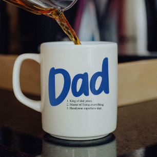 Egenskaper hos Best Pappa pappa Fars dag Jumbo Mugg