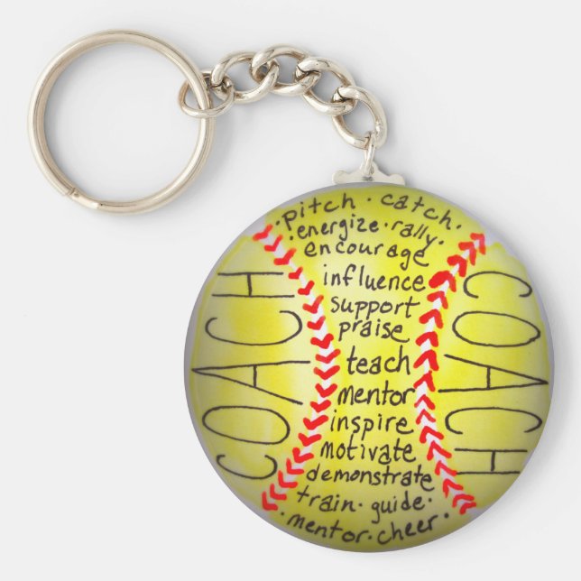 Egenskaper hos en coach nyckelring (Framsidan)