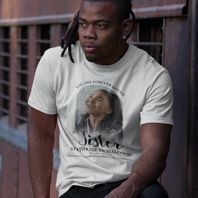 Egentlig kärleksfull syster | Foto Memorial T-Shir T Shirt (Skapare uppladdad)