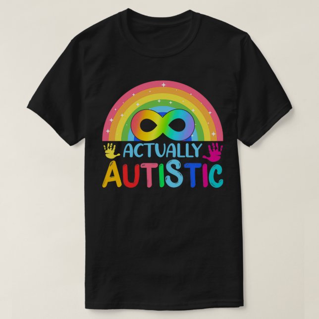 Egentligen Autistic Classic TShirt T Shirt (Design framsida)