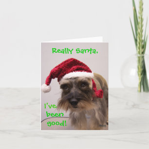 Egentligen Santa! Helgkort