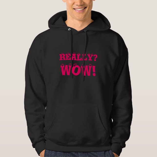 Egentligen wow hoodie (Framsida)