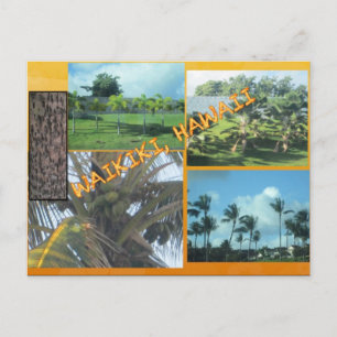 EGENUTFORMADE POSTKORT- HAWAII KOLLAGE# 9 VYKORT