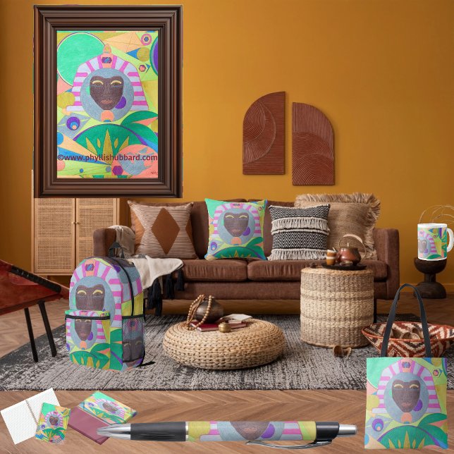 Egenvård är en strålningsresa post-it block (Get the full "Black Empress" collection at https://bit.ly/Journey2Kamitology.)